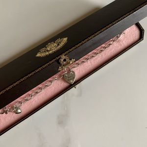 Vintage Juicy Couture Heart Locket Bracelet